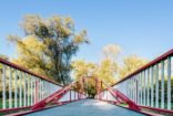 Reconstruction of the pedestrian bridge across the Ostravice River, Frýdek-Místek