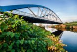 The Road Bridge over the Becva River, Troubky