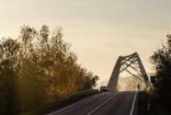 The Road Bridge over the Becva River, Troubky